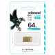 Флешка Wibrand Hawk 64GB USB 2.0 (Gold)