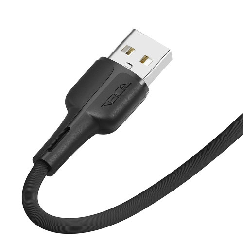 Кабель Ridea RC-CO10 CommonPro USB-A – Type-C (1 м · 15W · 3A) (Black)