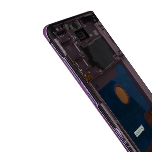 Дисплей для Samsung G781 Galaxy S20 FE (5G) с тачскрином в рамке (Lavender) (OLED) (Big size)