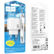 Сетевое зарядное устройство Hoco CS55A USB-A+USB-C (30W · 3A) с кабелем Type-C – Type-C (White)