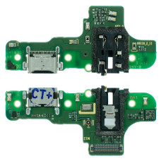 Нижня плата для Samsung A207 Galaxy A20s (2019) з роз’ємом зарядки та мікрофоном (ver. M12) (Original Used)