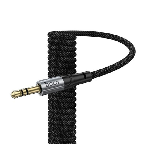 Аудиокабель AUX Hoco UPA33 3.5 мм (1.5 м) (Black)