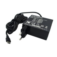 Блок живлення для ноутбука універсальний 20V 4.5A 90W Type-C T-type Rectangular (Black)