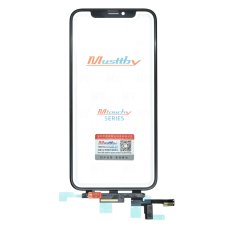 Сенсорне скло для Apple iPhone X з OCA (Black) (Musttby)