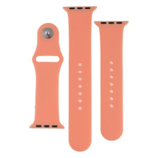 Ремінець для Apple Watch 38/40/41 мм Band Silicone, 2 шт (Flamingo)