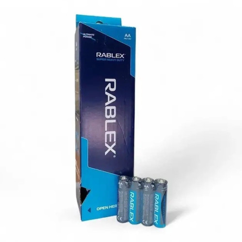 Батарейка Rablex AA R6 Super Heavy Duty (4шт)