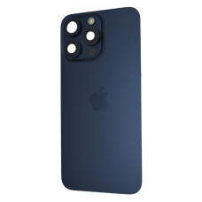 Задняя крышка для Apple iPhone 15 Pro Max (Blue) (Original) со стеклом камеры