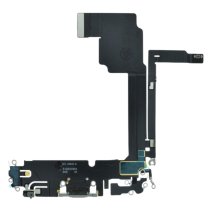 Шлейф для Apple iPhone 15 Pro Max с разъемом зарядки (White Titanium) (Original)