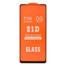 Защитное стекло в тех упаковке для Xiaomi Redmi Note 10 Pro (4G) (Full Glue) (0.3 мм, 2.5D) (Black)