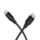 Кабель Hoco X124 Type-C – Type-C (1 м · 60W · 3A) (Black)