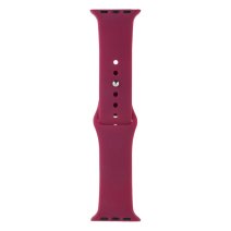 Ремешок для Apple Watch 38/40/41 мм Band Silicone (Garnet)