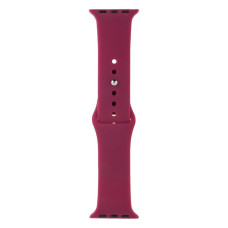 Ремінець для Apple Watch 38/40/41 мм Band Silicone (Garnet)