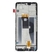 Дисплей для ZTE Blade V50 Vita з тачскріном в рамці (Black) (Original PRC)