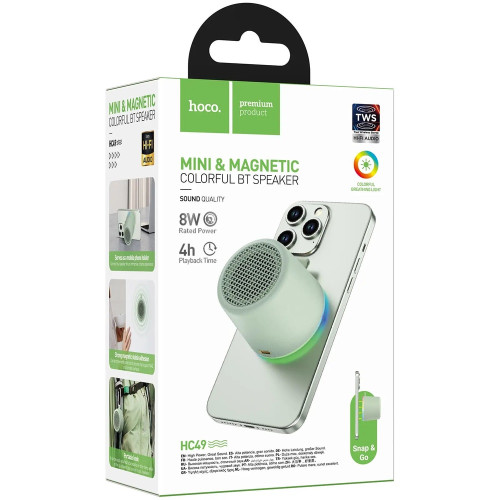 Bluetooth колонка Hoco HC49 Shine (Green)