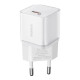 Сетевое зарядное устройство Baseus GaN5S Fast Charger USB-C (20W · 3A) (P10162503213) (White)