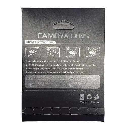 Захисне скло камери KRONOS для Apple iPhone 12 Pro (Full Protect) (Gray)