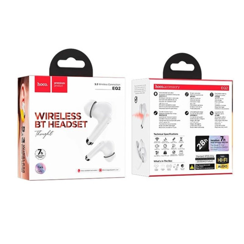 Наушники Bluetooth Hoco EQ2 TWS (White)