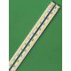 Бокова підсвітка для телевізора Philips 49″ 11800840-A0 V1 (2 планки по 533 мм, 66 LED 7x2 мм, 3 В)