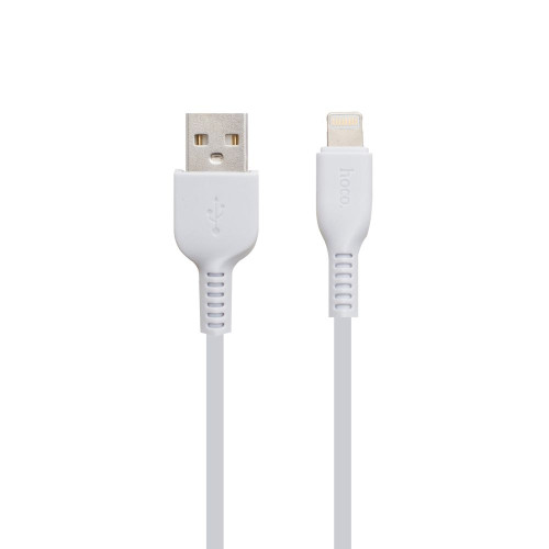 Кабель Hoco X13 USB-A – Lightning (1 м · 12W · 2.4A) (White)