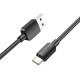 Кабель Hoco X96 USB-A – Type-C (0.25 м · 100W · 5A) (Black)