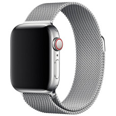 Ремінець для Apple Watch 38/40/41 мм Milanese Loop Design (Silver)