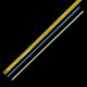 Бокова підсвітка для телевізора Telefunken 40″ 2011SGS40-5630-60 (2 планки по 455 мм, 60 LED, 3 В)