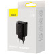 Сетевое зарядное устройство Baseus Compact 3xUSB-A (17W · 2.4A) (CCXJ020101) (Black)