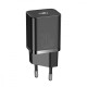 Мережевий зарядний пристрій Baseus Super Si USB-C (20W · 3A) (CCSUP-B01) (Black)