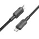Кабель Hoco X94 Type-C – Type-C (1 м · 60W · 3A) (Black)