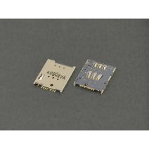 Разъем SIM-карты для Sony LT22i Xperia P 6 pin (6 креплений) (One SIM) (Used)