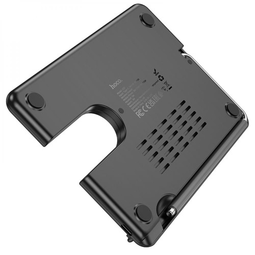 Бездротовий зарядний пристрій для Apple Hoco CQ1 3в1 (15W) (Black)