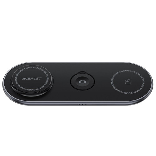 Беспроводное зарядное устройство ACEFAST E19 Qi2 3в1 (22.5W) (Black)