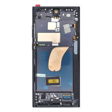 Дисплей для Samsung S918 Galaxy S23 Ultra з тачскріном в рамці (Black) (Original Refurbished)