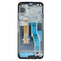 Дисплей для Realme 6 Pro з тачскріном в рамці (Black)