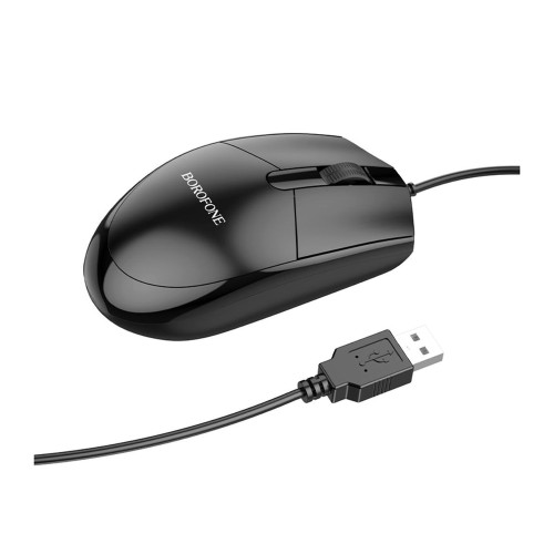 Комплект клавіатура+мишка Borofone BG6 (Black)