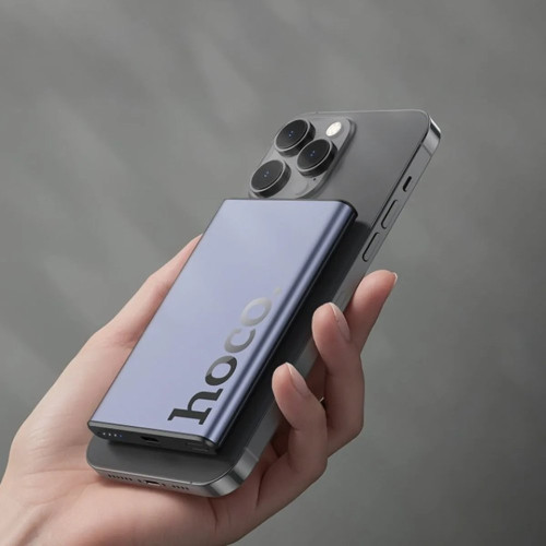 Повербанк Hoco Q32 Magnetic PD 20W (5000 mAh) (Grey)