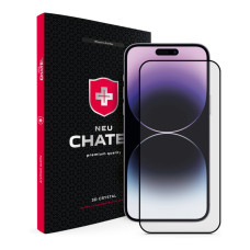 Защитное стекло +NEU Chatel Corning Gorilla Glass для Apple iPhone 14 Pro (Black)