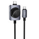 Бездротовий зарядний пристрій Hoco CW66 2в1 (100W) (Black)
