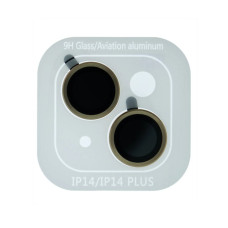 Защитное стекло камеры Metal Classic для Apple iPhone 14 (Gold)