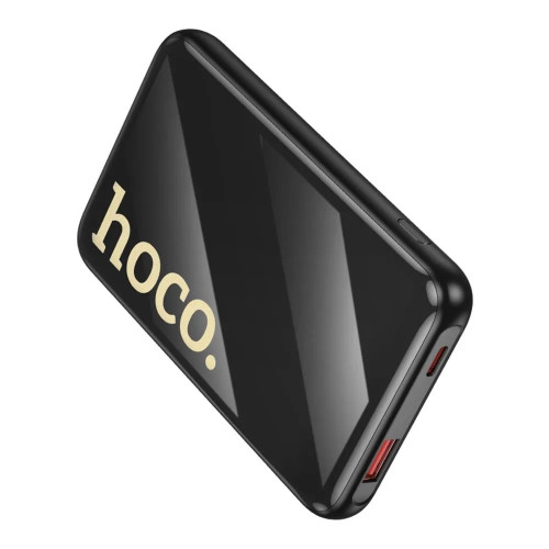 Повербанк Hoco Q37 22.5W+PD20W с кабелем C и L (10000 mAh) (Black)