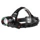 Налобний ліхтарик 8087-TG 2x18650 (Black)