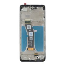 Дисплей для Motorola XT2421 Moto E14 з тачскріном в рамці (Black)