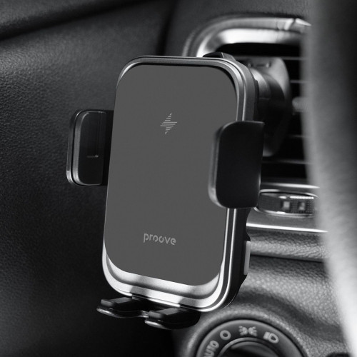Автодержатель Proove Nitro Charge (15W) (Gray)