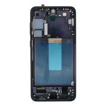 Дисплей для Samsung S916 Galaxy S23 Plus с тачскрином в рамке (Black) (OLED Soft) (Big size)