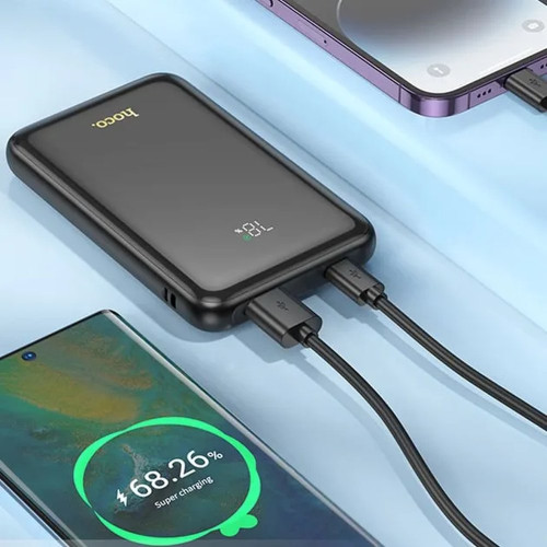 Повербанк Hoco Q21 22.5W PD 20W (10000 mAh) (Black)