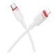 Кабель Borofone BX110 Type-C – Lightning (1 м · 27W · 3A) (White)