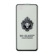 Защитное стекло Lion для Xiaomi Redmi Note 12 Pro (4G) (Full Glue) (0.3 мм, 2.5D) (Black)