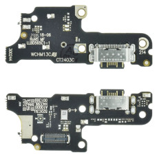 Нижня плата для Xiaomi Redmi 13C з роз’ємом зарядки та мікрофоном