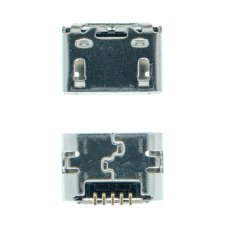 Разъем зарядки для Asus FE170CG Fonepad 7 5 pin (4 креплений) (контакты снизу) (5.2 мм) (Micro USB) без шлейфа (Original PRC)