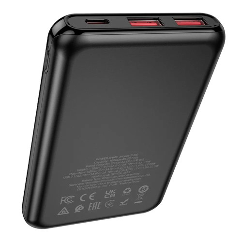 Повербанк Borofone BJ30 Starlight 22.5W PD20W (10000 mAh) (Black)
